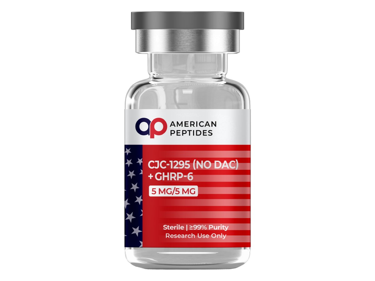 CJC-1295 (NO DAC) + GHRP-6 - 5/5 mg
