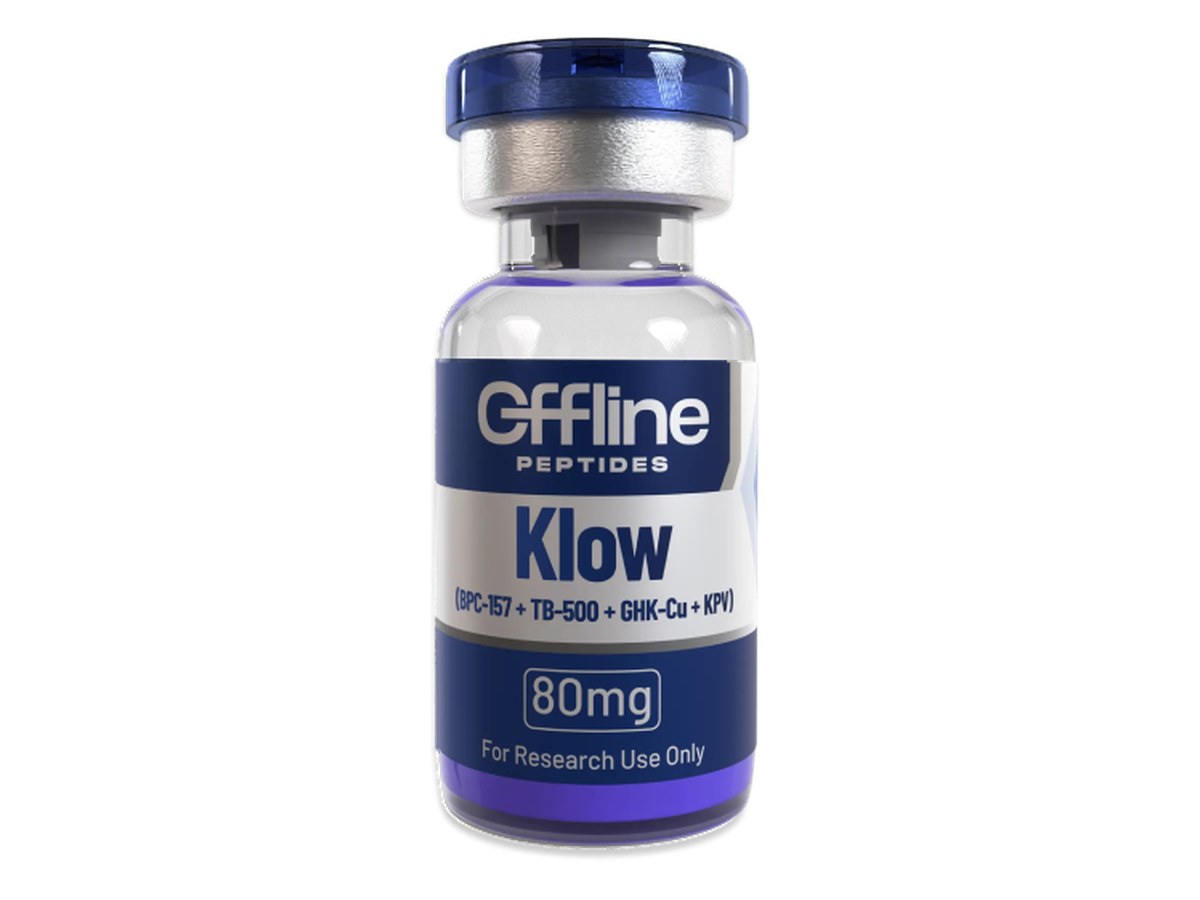 Klow (BPC-157 + TB-500 + GHK-Cu + KPV) 80mg