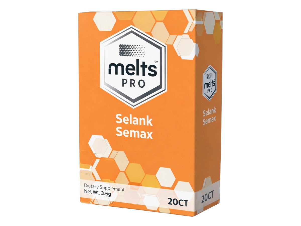 Melts Pro™ Selank + Semax Dissolving Strips - 20 Strips